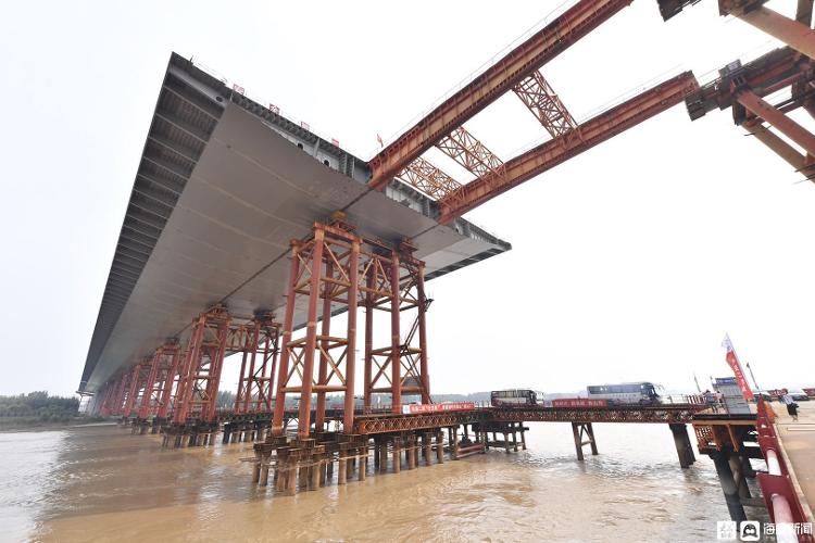 中国梦·黄河情丨探营济南北跨“三桥一隧”建设最新进展